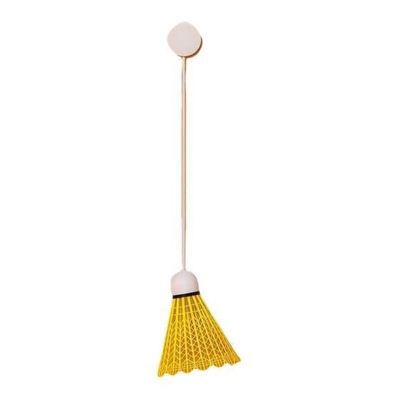 Badminton single player trainer rebound for indoor sports, suspended in the air for one person to practice at home Badminton single player trainer rebound for indoor sports, suspended in the air for one person to practice at home
