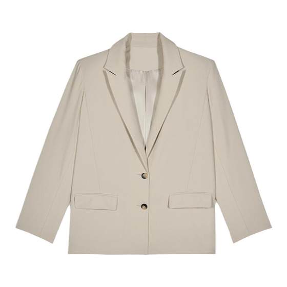 bash autumn French simple design solid color casual commuter style women's long-sleeved suit jacket 1H23LOUI
bash autumn French simple design solid color casual commuter style women's long-sleeved suit jacket 1H23LOUI