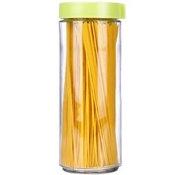 Green apple glass large capacity storage sealed jar with lid Green apple glass large capacity storage sealed jar with lid