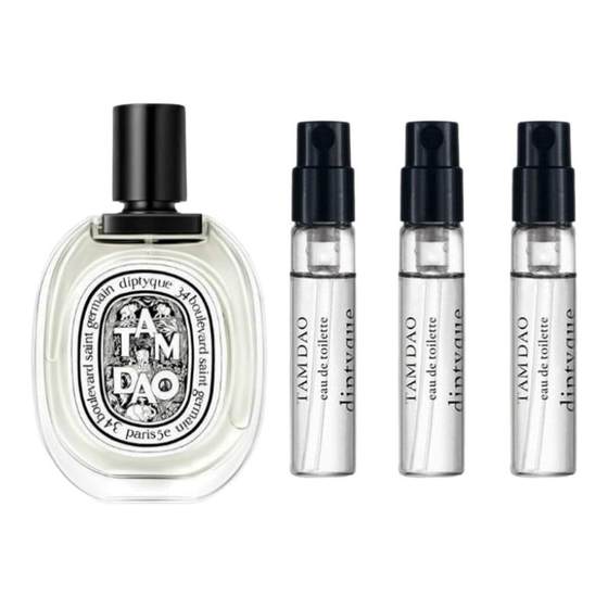 Diptyque Tiputik Tandangdao Tusang Figs Rose Sensory Water Summer Light perfume Sample Diptyque Tiputik Tandangdao Tusang Figs Rose Sensory Water Summer Light perfume Sample