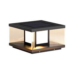 Solar outdoor waterproof column headlight Solar outdoor waterproof column headlight