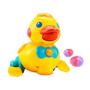 Aobei lays egg duck learns toys duck toys baby puzzle little yellow duck toys baby guide crawling Aobei lays egg duck learns toys duck toys baby puzzle little yellow duck toys baby guide crawling