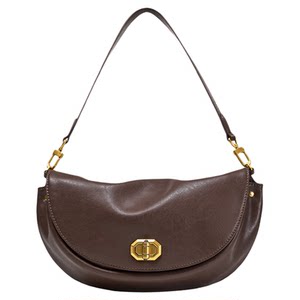 Ximuting Rose Lock Saddle Bag 2025 New Textured Women's Bag Armpit Bag Cowhide Crossbody Bag 
Ximuting Rose Lock Saddle Bag 2025 New Textured Women's Bag Armpit Bag Cowhide Crossbody Bag