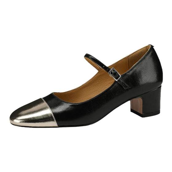 Yili Mihui, a famous lady~! Xiao Xiangfeng shallow mouth round-toe Marizhen shoes for mid-thick heels, one-strip single shoes for women
Yili Mihui, a famous lady~! Xiao Xiangfeng shallow mouth round-toe Marizhen shoes for mid-thick heels, one-strip single shoes for women