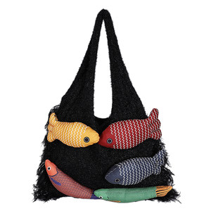 Knitted bag women's 2025 new trendy autumn and winter relaxed feeling lazy style tote bag large capacity commuter shoulder bag 
Knitted bag women's 2025 new trendy autumn and winter relaxed feeling lazy style tote bag large capacity commuter shoulder bag