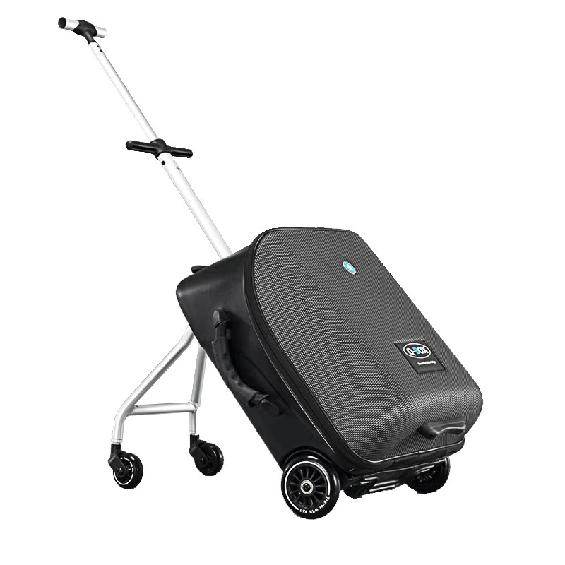Qbox Ride-On Suitcase for Kids - Trolley Case, Boarding Box