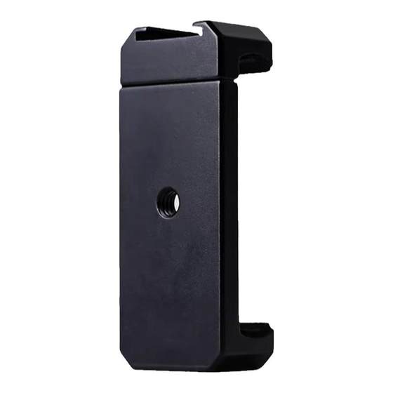 Metal mobile phone clip selfie stick vlog live tripod pant photo aluminum alloy horizontal and vertical hot and cold shoe bracket
Metal mobile phone clip selfie stick vlog live tripod pant photo aluminum alloy horizontal and vertical hot and cold shoe bracket