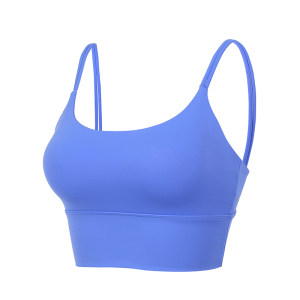 annerun U-neck spaghetti strap underwear women's push-up shockproof camisole with sports bra and yoga wear trendy annerun U-neck spaghetti strap underwear women's push-up shockproof camisole with sports bra and yoga wear trendy