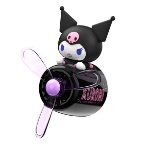 Sanrio Kulomi car aromatherapy air conditioner air outlet diffuser decoration supplies ornaments small aircraft inside the car 
Sanrio Kulomi car aromatherapy air conditioner air outlet diffuser decoration supplies ornaments small aircraft inside the car