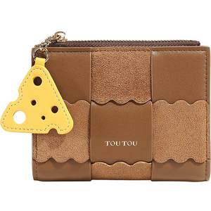 Birthday Gift TOUTOU2025 New Wallet Card Bag Integrated Large Capacity Cute Small Coin Wallet Women's Model
 Birthday Gift TOUTOU2025 New Wallet Card Bag Integrated Large Capacity Cute Small Coin Wallet Women's Model