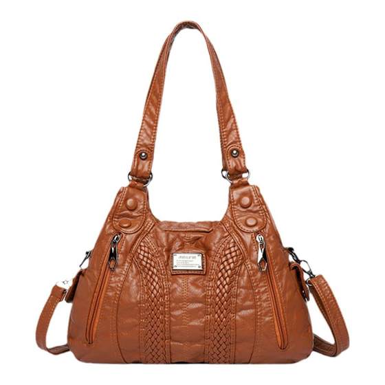 Bags for women 2025 new trendy Korean version versatile washed leather crossbody bag large capacity women's shoulder bag fashionable women's bag 
Bags for women 2025 new trendy Korean version versatile washed leather crossbody bag large capacity women's shoulder bag fashionable women's bag