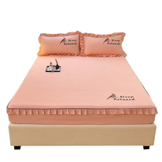 Class A pure cotton edge bed cover single piece 2025 full cover bed cover Simmons mattress protective cover cotton sheet cover 
Class A pure cotton edge bed cover single piece 2025 full cover bed cover Simmons mattress protective cover cotton sheet cover