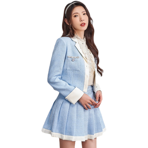FEXATA Figus suit for women 2025 winter new product Xiaoxiang style golden coat pleated skirt two-piece set
FEXATA Figus suit for women 2025 winter new product Xiaoxiang style golden coat pleated skirt two-piece set