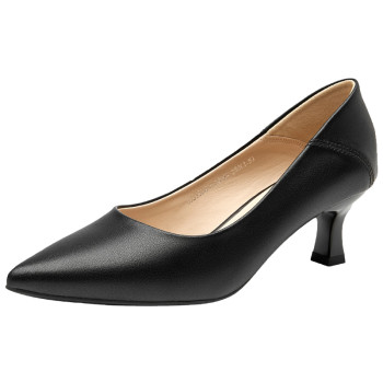 Big East Pointed High Heels Women's 2025 New Professional Women's Shoes Black Work Shoes No Tired Thin Heels Four Seasons Single Shoes Big East Pointed High Heels Women's 2025 New Professional Women's Shoes Black Work Shoes No Tired Thin Heels Four Seasons Single Shoes
