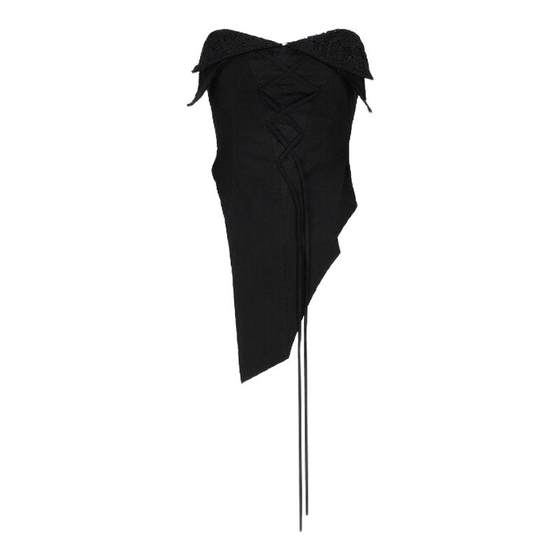 Elywood split lace folding strap top original niche unique design wrapping breasts outside the breasts and wearing hot girls outfits
Elywood split lace folding strap top original niche unique design wrapping breasts outside the breasts and wearing hot girls outfits