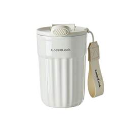 LOCK&LOCK Coffee Thermos Cup Girl Birthday Gift Customized High-Looking Ceramic Water Cup Stainless Steel Portable LOCK&LOCK Coffee Thermos Cup Girl Birthday Gift Customized High-Looking Ceramic Water Cup Stainless Steel Portable