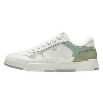 Anta classic low-top contrasting board shoes for women 2025 autumn new simple and versatile white shoes trendy sports shoes 
Anta classic low-top contrasting board shoes for women 2025 autumn new simple and versatile white shoes trendy sports shoes