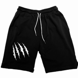 Men's fitness shorts pure cotton stretch men's trendy quarter pants Men's fitness shorts pure cotton stretch men's trendy quarter pants