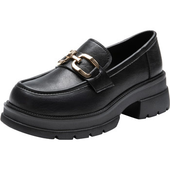 Dadong Loafer Women's Shoes 2025 Autumn New Thick Heel Dadong Loafer Women's Shoes 2025 Autumn New Thick Heel