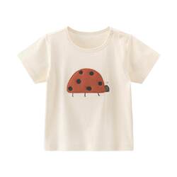 Guiqi Bear Male and Female Baby Pure Cotton Summer Short-Sleeved T-Shirt Guiqi Bear Male and Female Baby Pure Cotton Summer Short-Sleeved T-Shirt