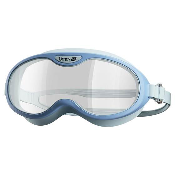 Youmei children's swimming goggles waterproof and anti-fog HD large frame swimming glasses girls boys girls boys swimming cap set Youmei children's swimming goggles waterproof and anti-fog HD large frame swimming glasses girls boys girls boys swimming cap set