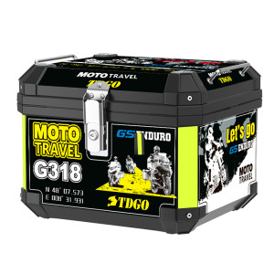 Motorcycle trunk locomotive trunk electric car trunk scooter large universal non-aluminum alloy tool box 
Motorcycle trunk locomotive trunk electric car trunk scooter large universal non-aluminum alloy tool box