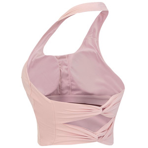 Fitness girl halter neck sports underwear beautiful strap chest pad yoga vest shockproof gathering Pilates running bra 
Fitness girl halter neck sports underwear beautiful strap chest pad yoga vest shockproof gathering Pilates running bra