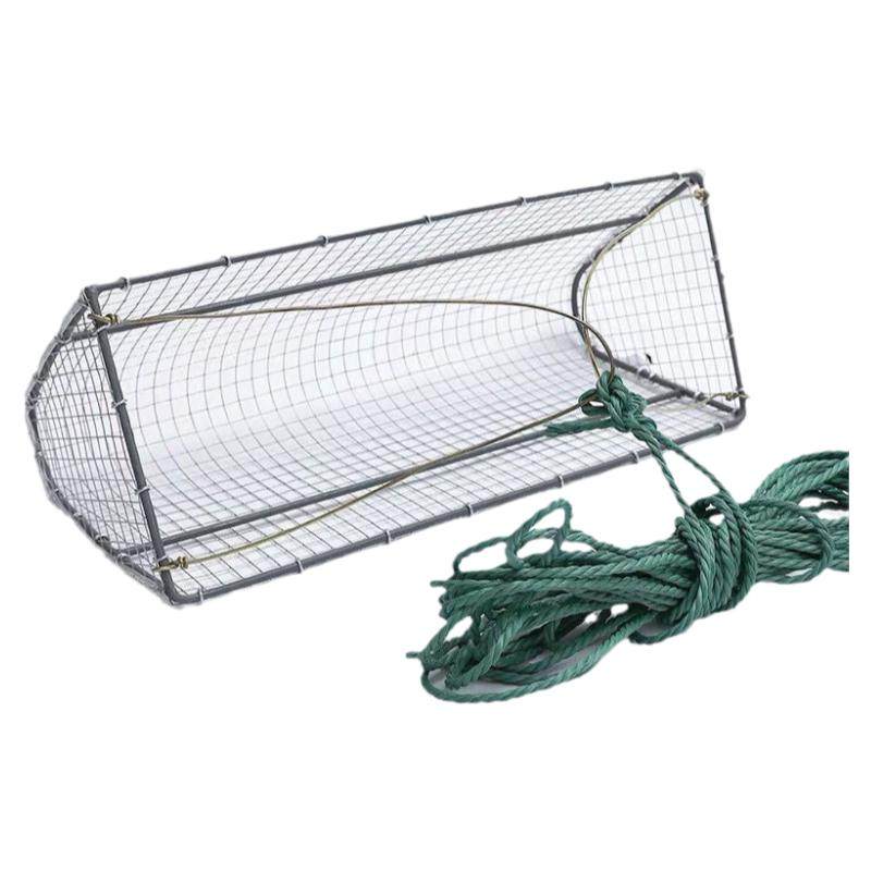 5 Pezzi Gabbia Da Pesca In Acciaio Inossidabile Per Granchi, Anguille E Gamberetti - 4