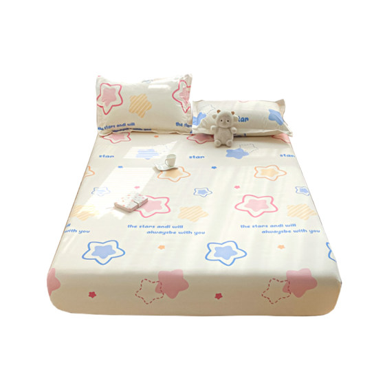 Class A baby waterproof wet cover single piece children's Simmons mattress protective cover anti-slip dustproof sheet bed cover 
Class A baby waterproof wet cover single piece children's Simmons mattress protective cover anti-slip dustproof sheet bed cover