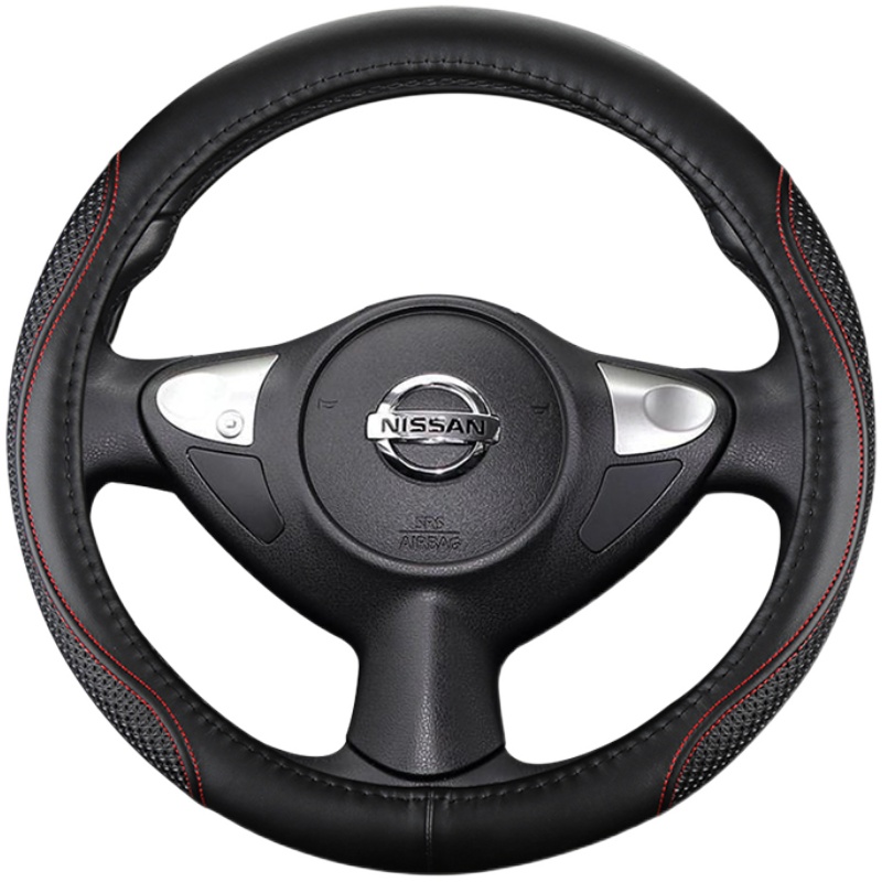 安価 ワタナベ レザー Fumanmen ステアリングホイールカバー シルフィ 日産 - パーツ