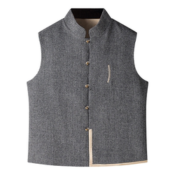 Young and middle-aged men's wool vest original design waistcoat Young and middle-aged men's wool vest original design waistcoat