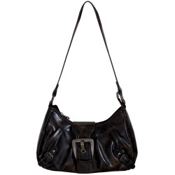 Y2K punk motorcycle wasteland style retro armpit bag Y2K punk motorcycle wasteland style retro armpit bag