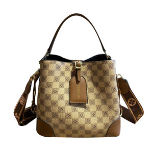 High-end commuting large bag bucket bag for women 2025 new model this year's popular ladies' single shoulder crossbody bag trend
 High-end commuting large bag bucket bag for women 2025 new model this year's popular ladies' single shoulder crossbody bag trend