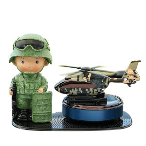 Solar-powered airplane car-mounted aromatherapy car ornaments high-end creative special forces vehicle center console men's gift trend 
Solar-powered airplane car-mounted aromatherapy car ornaments high-end creative special forces vehicle center console men's gift trend