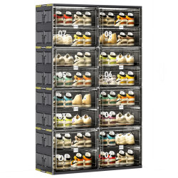 Household dustproof multi-layer shoe cabinet folding shoe rack Household dustproof multi-layer shoe cabinet folding shoe rack