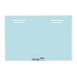 Wall-mounted framed teaching and training whiteboard Wall-mounted framed teaching and training whiteboard