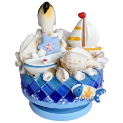 Music box handmade mosaic DIY material package Music box handmade mosaic DIY material package