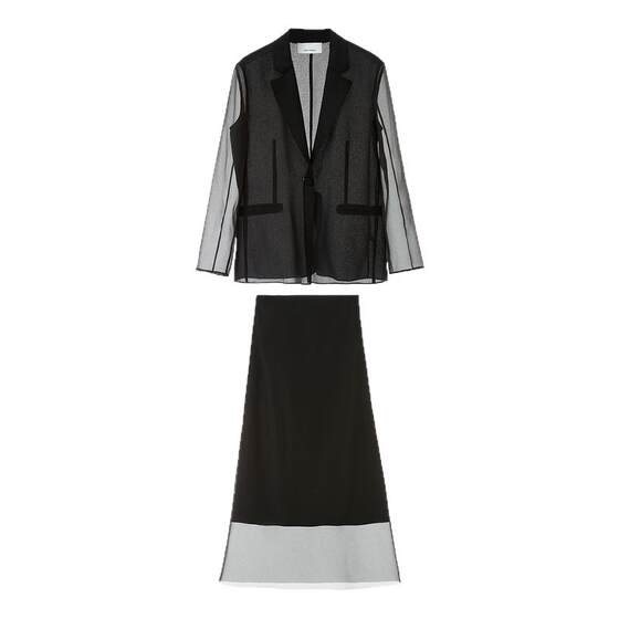 Langzi retro French design niche temperament high-end jacket for women in summer new casual suit/skirt
Langzi retro French design niche temperament high-end jacket for women in summer new casual suit/skirt