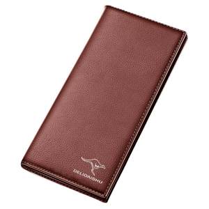 2025 new men's genuine cowhide long wallet can put mobile phone tide brand card bag large capacity soft thin leather clamps
 2025 new men's genuine cowhide long wallet can put mobile phone tide brand card bag large capacity soft thin leather clamps
