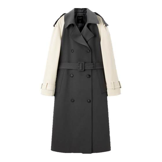 Peacebird Women's Autumn New Color Block Ragsleeves Trench Coat A1BED3401
Peacebird Women's Autumn New Color Block Ragsleeves Trench Coat A1BED3401