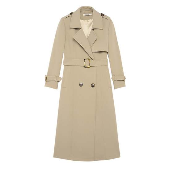Yuxiangfei windbreaker jacket for women mid-length temperament elegant spring commuter lapel double-breasted waist spring and autumn jacket
Yuxiangfei windbreaker jacket for women mid-length temperament elegant spring commuter lapel double-breasted waist spring and autumn jacket