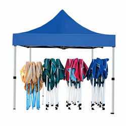 Four-legged awning for stall protection against heavy rainstorms Four-legged awning for stall protection against heavy rainstorms