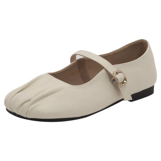 Retro pleated shallow mouth flat shoes for women 2025 new one-strip Mary Jane shoes gentle lady style grandma shoes
Retro pleated shallow mouth flat shoes for women 2025 new one-strip Mary Jane shoes gentle lady style grandma shoes