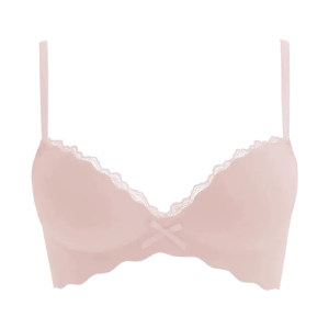 Pink underwear for women with small breasts, push-up flat chest, special-purpose no-wire upper support breast adjustment bra set 
Pink underwear for women with small breasts, push-up flat chest, special-purpose no-wire upper support breast adjustment bra set