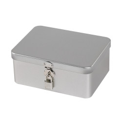 Simple lockable small box anti-theft box desktop storage box Simple lockable small box anti-theft box desktop storage box
