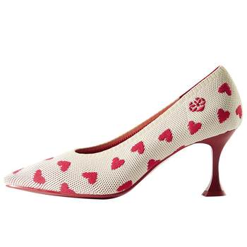 Pointed high heels love princess shoes slim heel malove
 Pointed high heels love princess shoes slim heel malove
