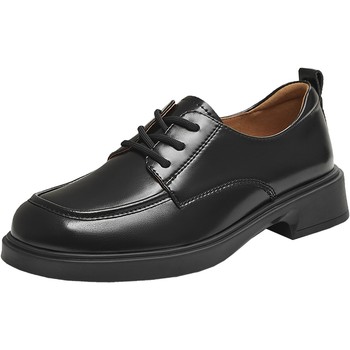 Tianmeiyi retro thick-soled British leather shoes Oxford shoes women's casual single shoes 2025 autumn new COY43CM5 Tianmeiyi retro thick-soled British leather shoes Oxford shoes women's casual single shoes 2025 autumn new COY43CM5