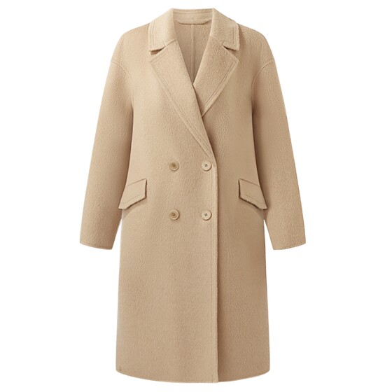 Gloria wool coat for women in winter new small loose silhouette double-sided mid-length jacket
Gloria wool coat for women in winter new small loose silhouette double-sided mid-length jacket