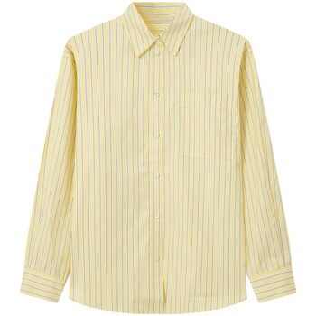 Binbo Women's Basic Striped Long Sleeve Shirt Vacation Binbo Women's Basic Striped Long Sleeve Shirt Vacation