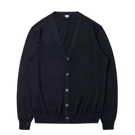 V-neck cardigan sweater for men and women, business worsted merino 100 pure wool sweater, spring, autumn and winter outer large size 
V-neck cardigan sweater for men and women, business worsted merino 100 pure wool sweater, spring, autumn and winter outer large size